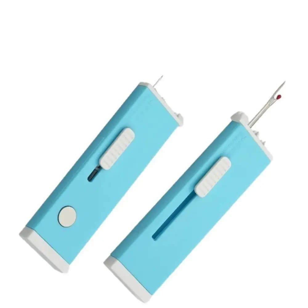 New Multi-Functional Needle Threader Eye-Closed Automatic Fast Pass Sewing Machine Needle Threader Quick Seam Ripper