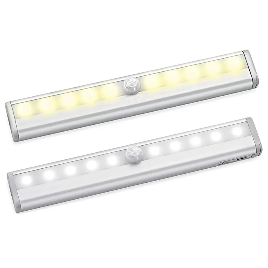 HA CONDOTTO LA Luce 9 cm/19 cm PIR Sensore di Movimento Armadio Armadio Corridoio NIGHT Luci Lampada Da Notte Senza Fili Cucina Illuminazione Scale Luminaria