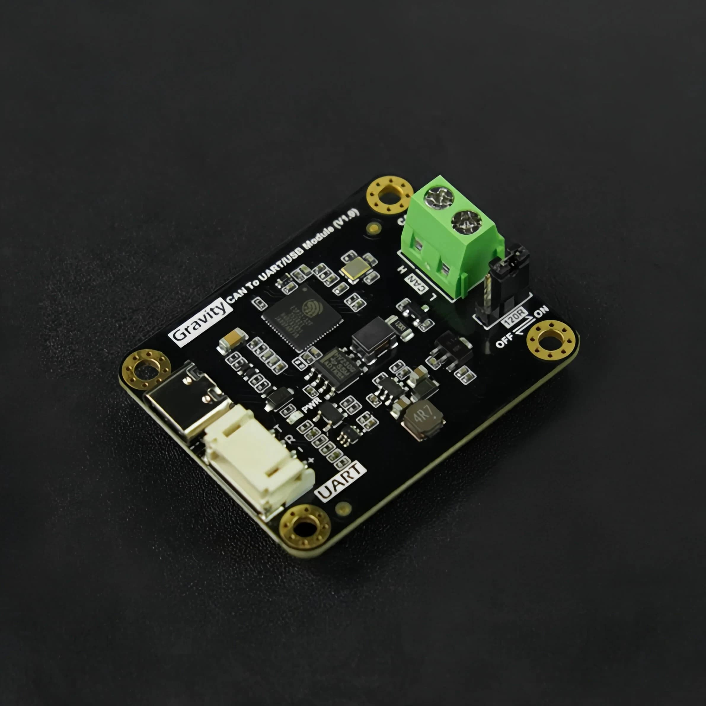 CAN Module to UART/USB SLCAN 25K-1Mbps 3.3V-5V for Robot, Automation, Arduino Debug
