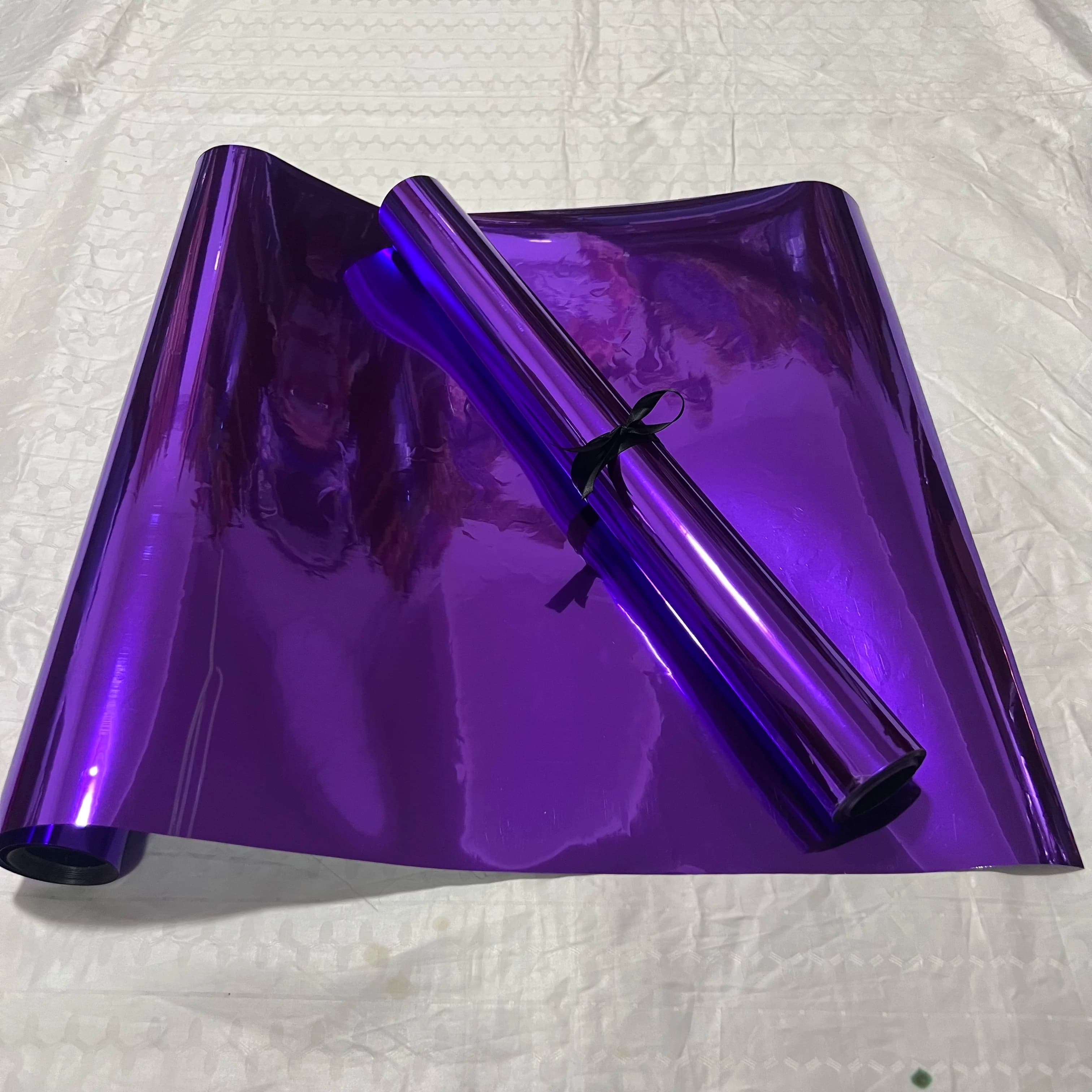 Elegante Copricapo Sego Gele con Stampa Scintillante 3D, Design Originale Stampato e Ricamato, Turbanti Tradizionali (2 Pezzi/Sacchetto), Accessorio per Feste