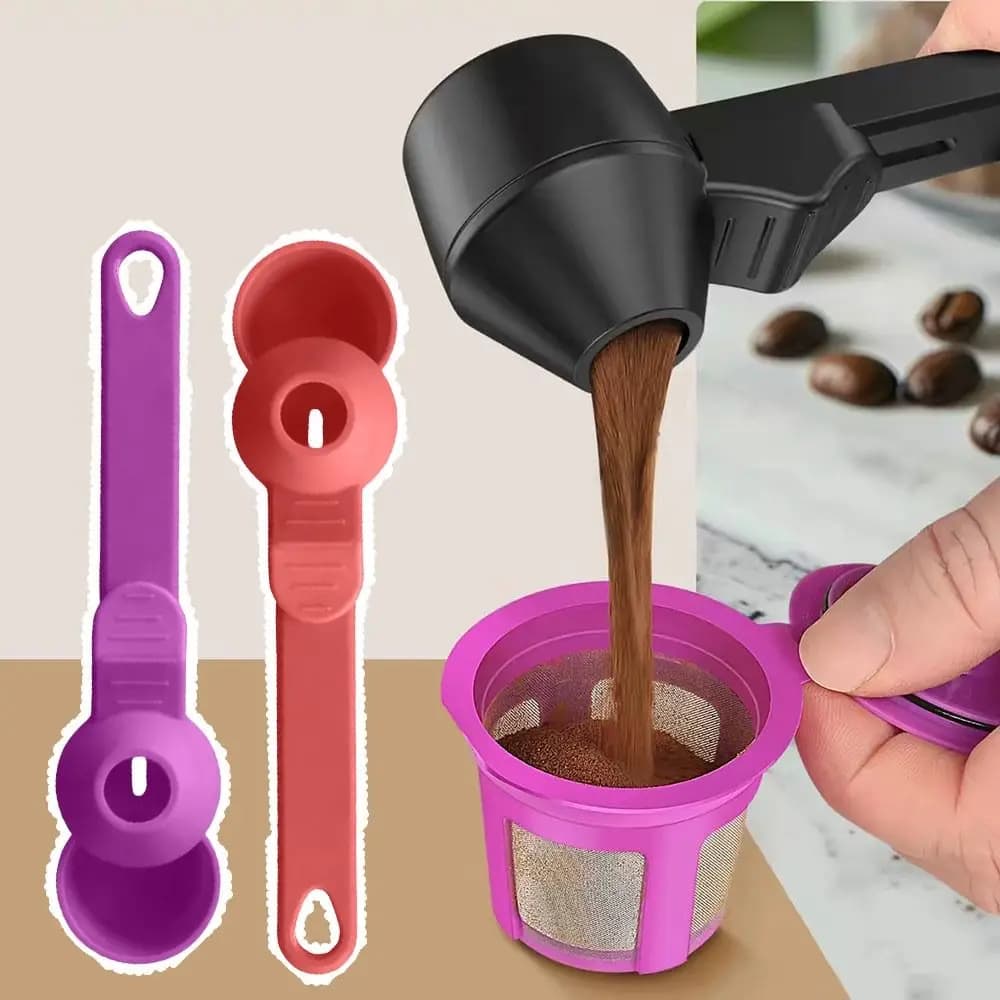 New Dosor Sliding Wrap for Protein Powder, Reusable with Long Handle, Wrist Cover, Doser Knit, Funnel, Kitchen Tools