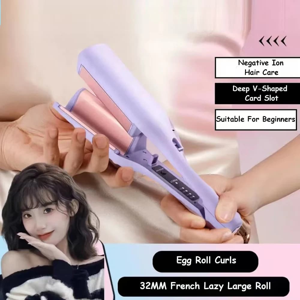 Electric Fittings for Waves, Iron Arricciacapelli Great French Style, Thermal Brush for Hair, Hair Accessories