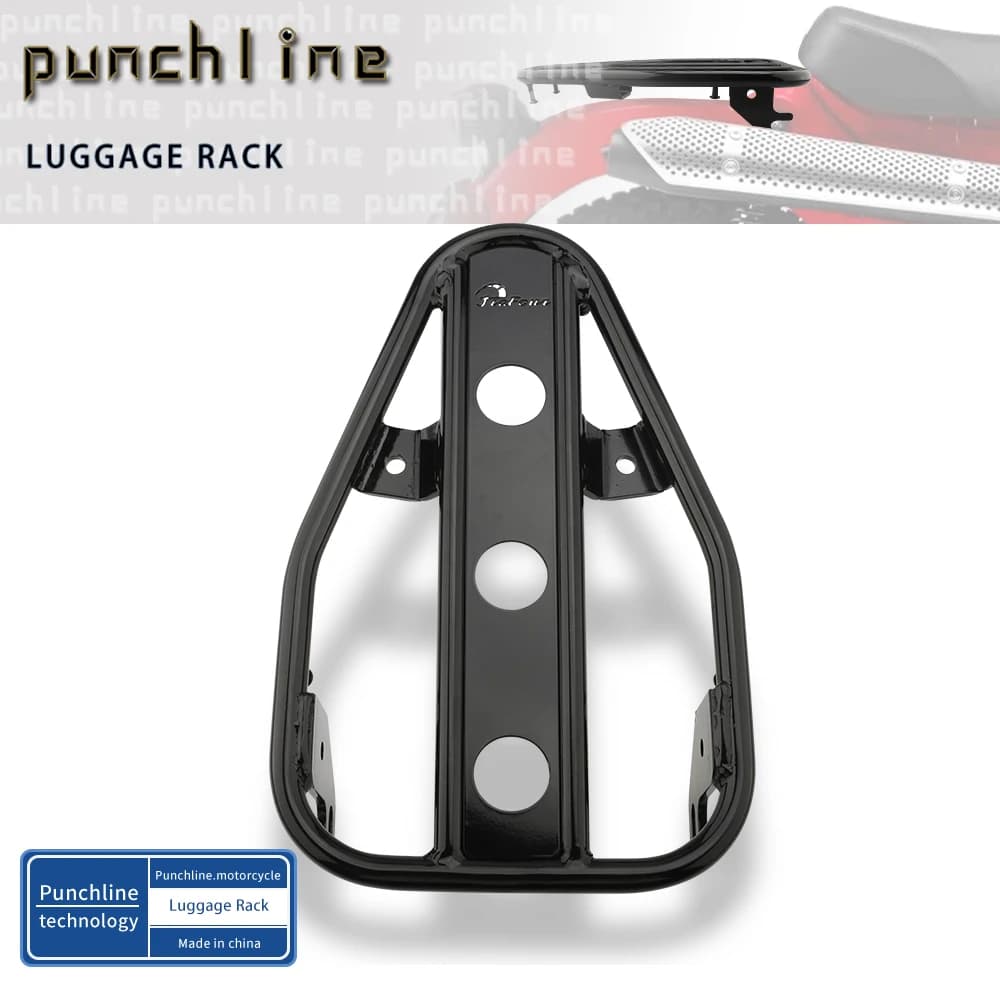 Portapacchi Posteriore per CT125 Hunter Cub 2020-2025 Trail 125 2021-2025 JA55-JA65, Supporto per Bauletto e Valigie