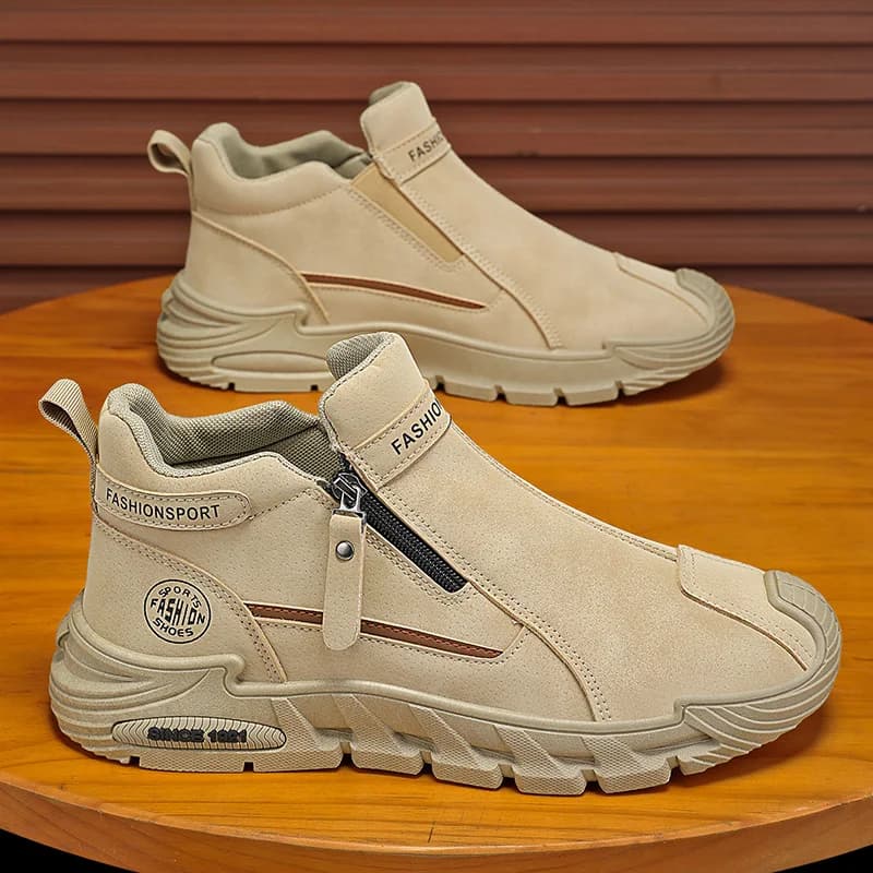 Scarpe da Trekking Casual da Uomo, alla Moda, Comode e Traspiranti con Tomaia in Rete e Suola in Gomma Resistente