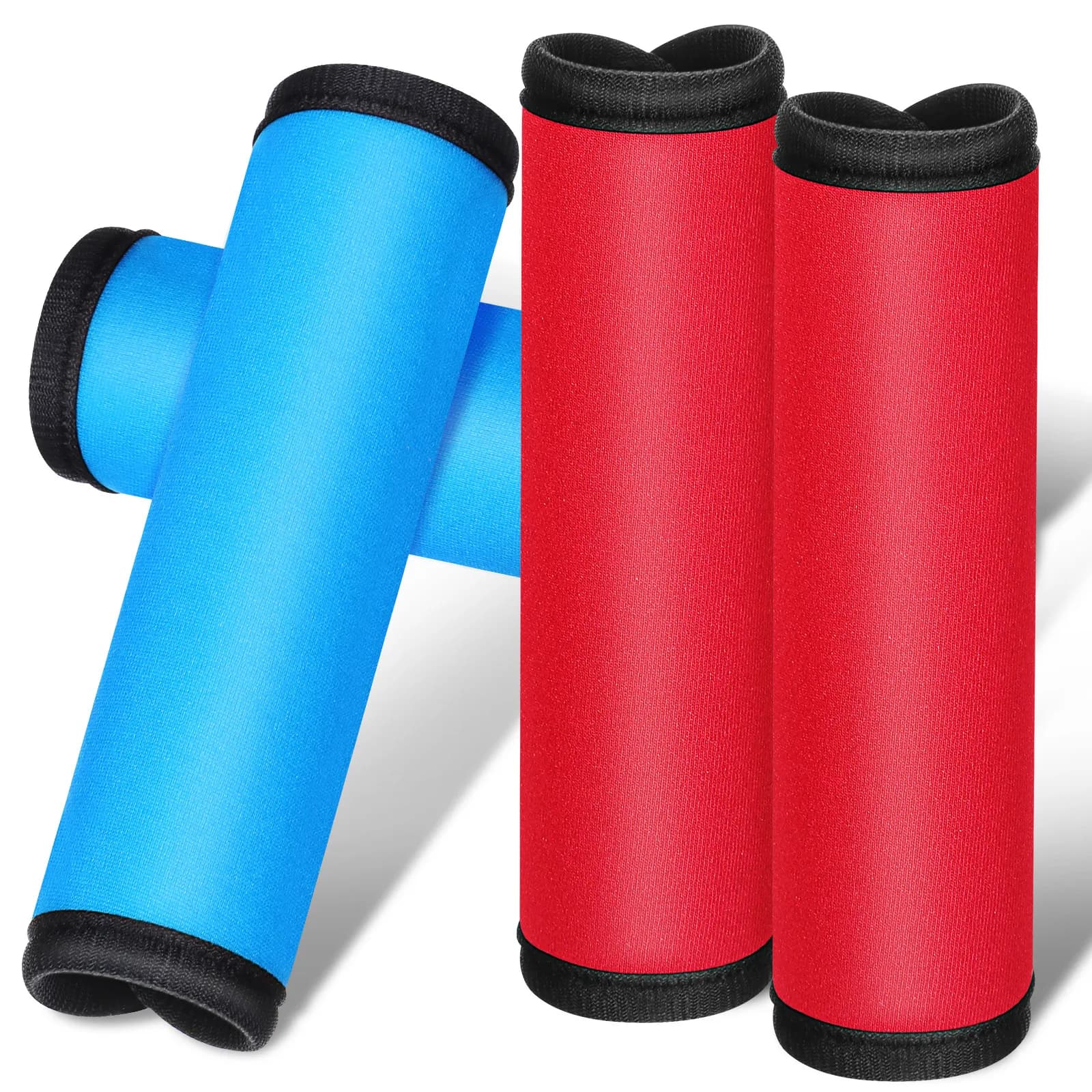 Set di 4 Coperture Staccabili Antiscivolo per Barre Orizzontali, Manopole per Manubri e Bilancieri, per Allenamento in Palestra e a Casa