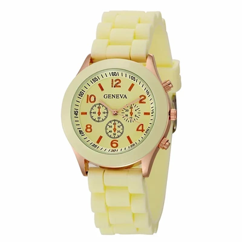 Women's Watch Brand Luxury Brand New Fashion Quartz Wrist Watch With Silicone Strap For Women Relogio Feminino Zegarki