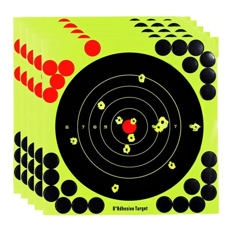 Splatter Target Reactive Shooting Target Shoot Train Target Paper Sticker for Shooting Competitions Practice Stickers