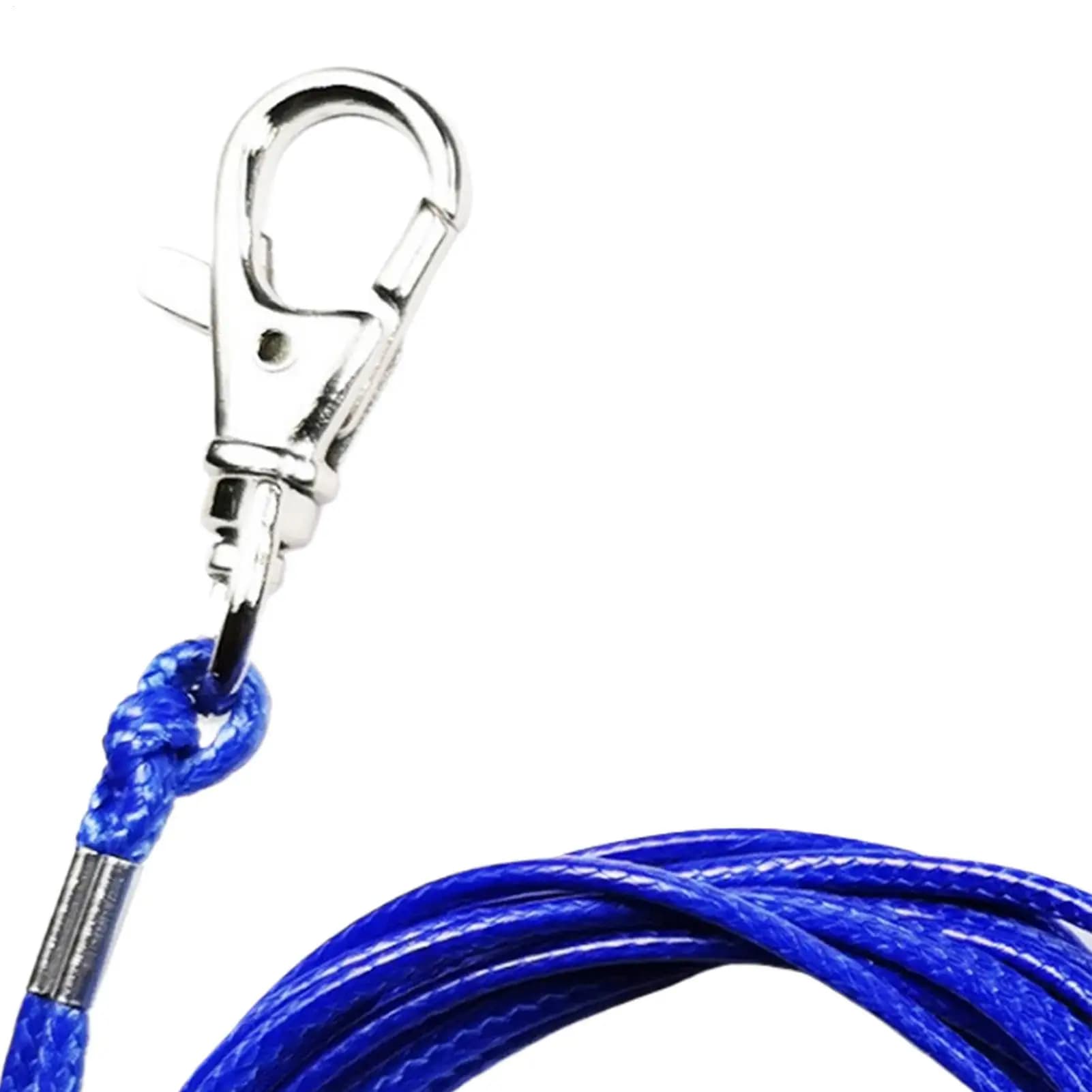 Fishing Stringer Rustproof High-Strength Quick Lock Clip Salmon Bass Stringer Chain Link Ring For River Boat Dock Shore Bank