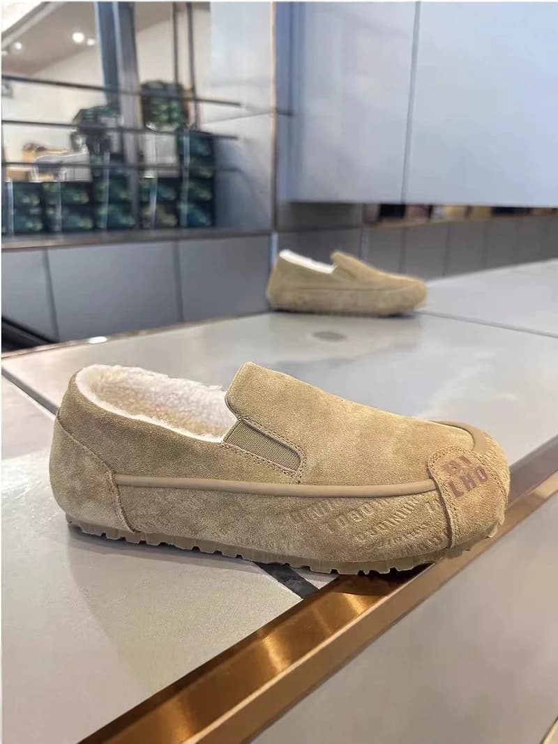 Men's Winter Thickened Fleece Lined Driving Shoes Casual Low Top Boots Warm Anti-slip Leisure Comfortable PU Material