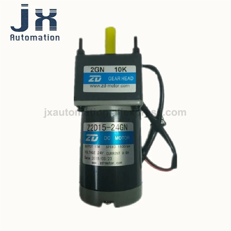Motore CC 24 V/15 W Z2D15-24GN-2GN10K Z2D15-24GN-2GN100K Z2D15-24GN-2GN200K per macchina maschera