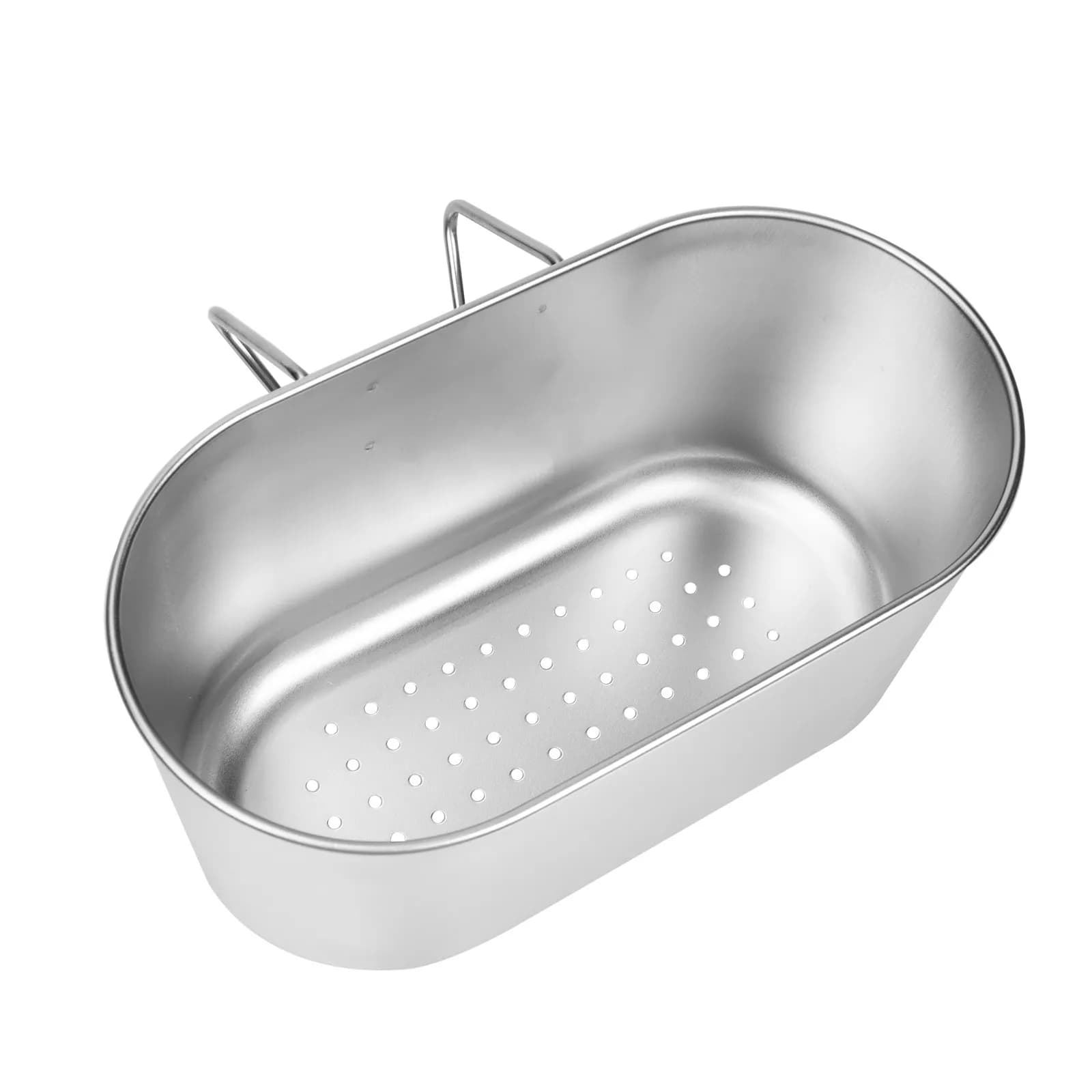 Cestello Scolapiatti Multifunzione in Acciaio Inossidabile per Lavello, Scolapiatti per Rifiuti Alimentari, Utensile da Cucina