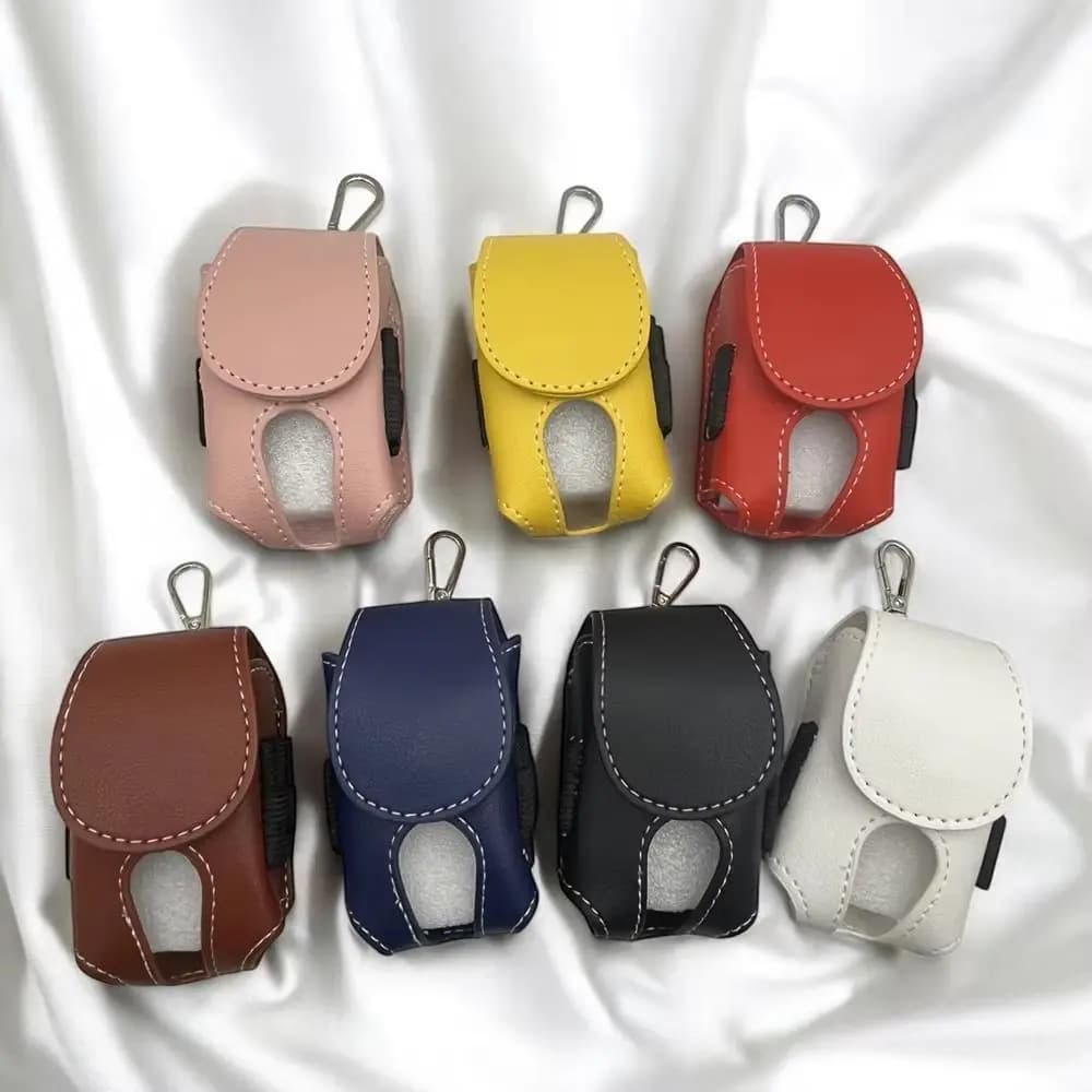 Borsa Portatile per Palline da Golf da Appendere in Vita, Porta Palline da Golf in Pelle PU Impermeabile Leggero, Set Tee da Golf, Articoli Sportivi