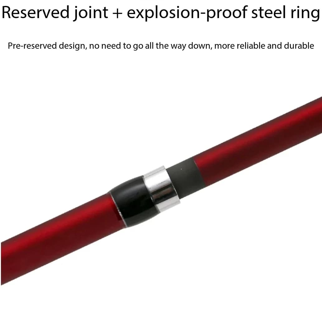 4.2m 3 Sections Carbon Surf Casting Rod Super Hard Power Beach Shore Casting Fishing Rod Long Distance Anchor Fish Rod