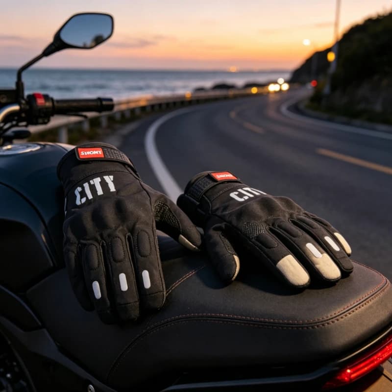 Nuovi Guanti da Moto Invernali SUOMY 2026, Touch Screen, Impermeabili, Antivento, Protettivi per Motocross, per Uomo