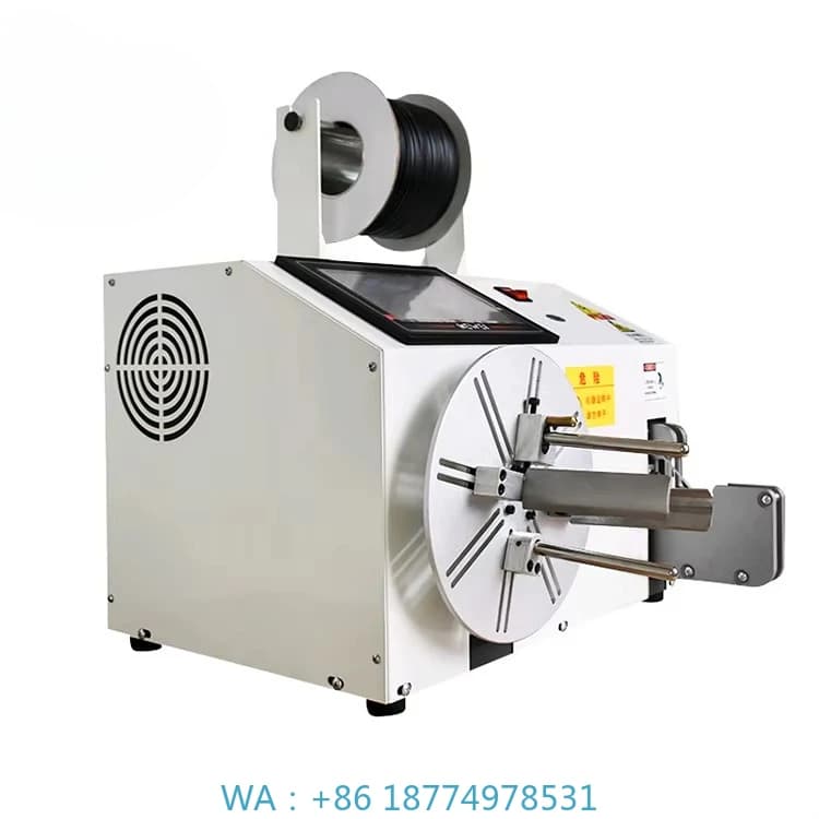 Rilegatrice avvolgicavo/avvolgitrice per cavi/avvolgitrice e legatrice per cavi 8-30MM vendita calda semiautomatica