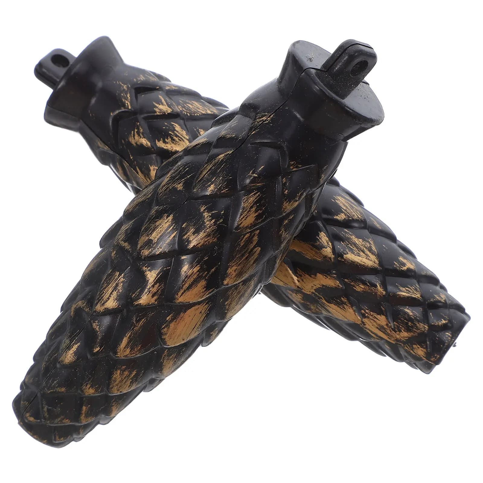 2Pcs Pine Cone Pendulum Replacement for Wall Clock Plastic Quartz Style Clock Movement Parts Pendulum Decoration