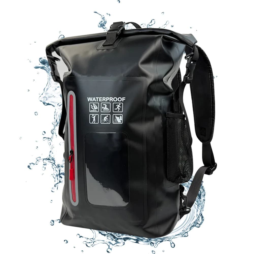 25L Waterproof Dry Bag Large PVC Kayak Rafting Backpack Drift Swimming Beach Diving Canoeing River Trekking Camping Shoulder Bag