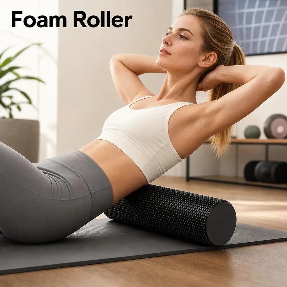 EVA Yoga Foam Roller Fitness Tissue Muscle Massage Roller Pilates Body Exercises Roller for Back Legs Body Stretching Equipment