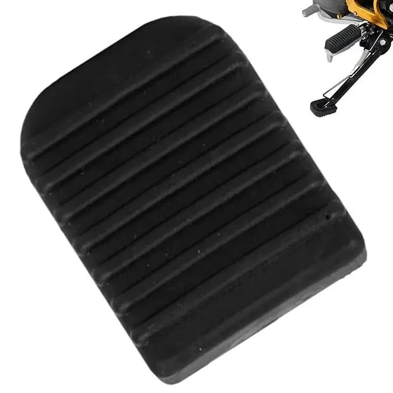 Motorcycle Side Stand Rubber Foot Pad Anti-slip Kickstand Support Cover Wear Resistant Motorbike Side Bracket Foot Protector