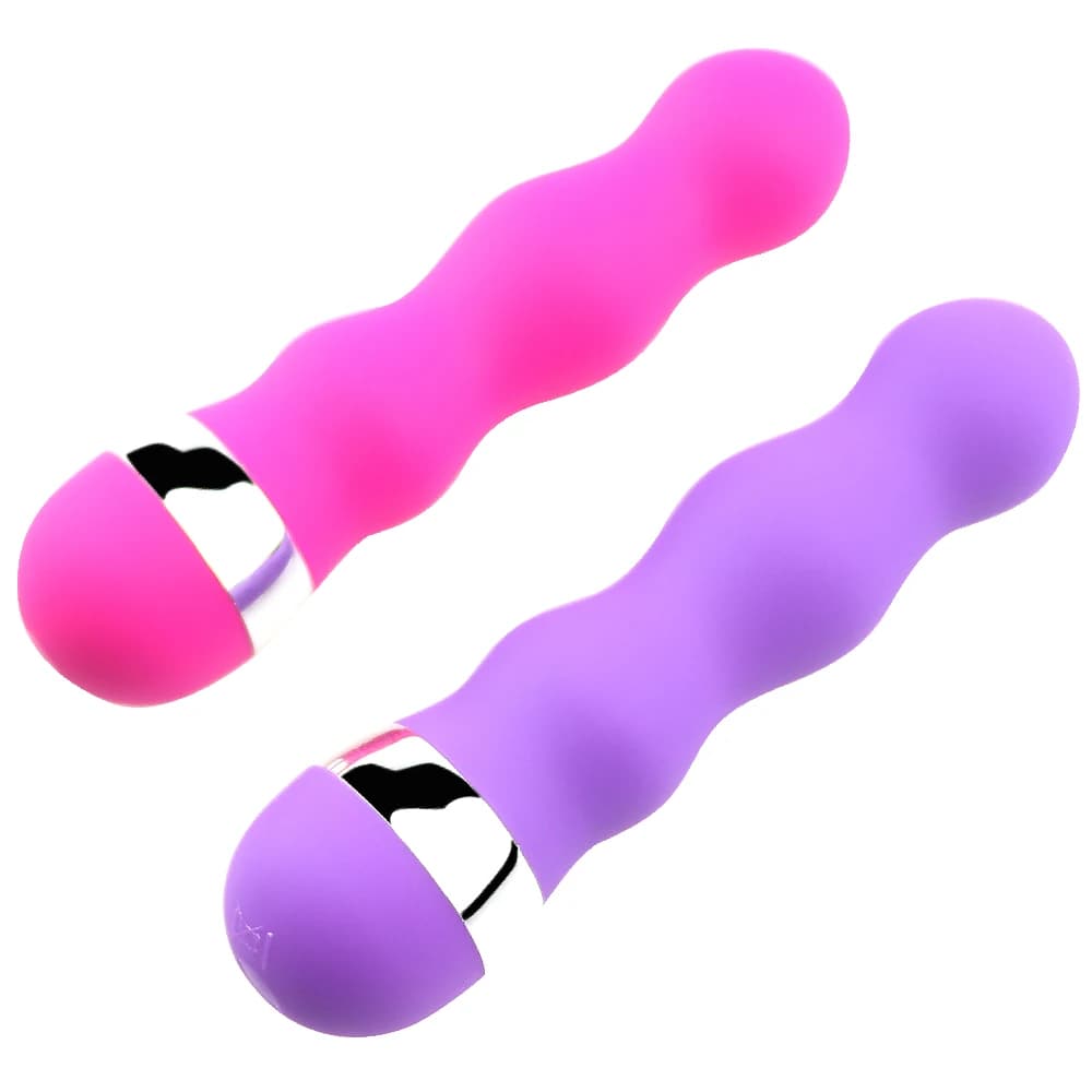 Vibratore per Punto G, Dildo con Perline Anali, Vibratore per Clitoride, Plug Anale, Giocattoli Erotici per Donna, Stimolatore Clitorideo, Prodotto per Adulti