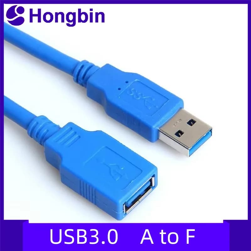Cavo Adattatore USB 3.0 Maschio-Femmina ad Alta Velocità, Linea di Estensione per Ricarica 2.0 per Computer, TV, Stampante, Unità USB, Disco Rigido