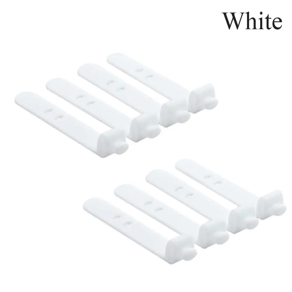 Organizzatore in silicone per cuffie e auricolari, protezione cavi, avvolgicavo, fermacavo, fascetta per cavi USB (4/8 pezzi)