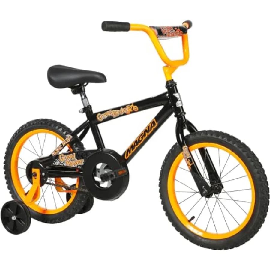Bicicletta Magna Gravel Blaster con Ruote 12-20 per Esercizio e Divertimento, Telaio Leggero in Alluminio Blu, Pneumatici Resistenti per Ciclismo all'Aperto