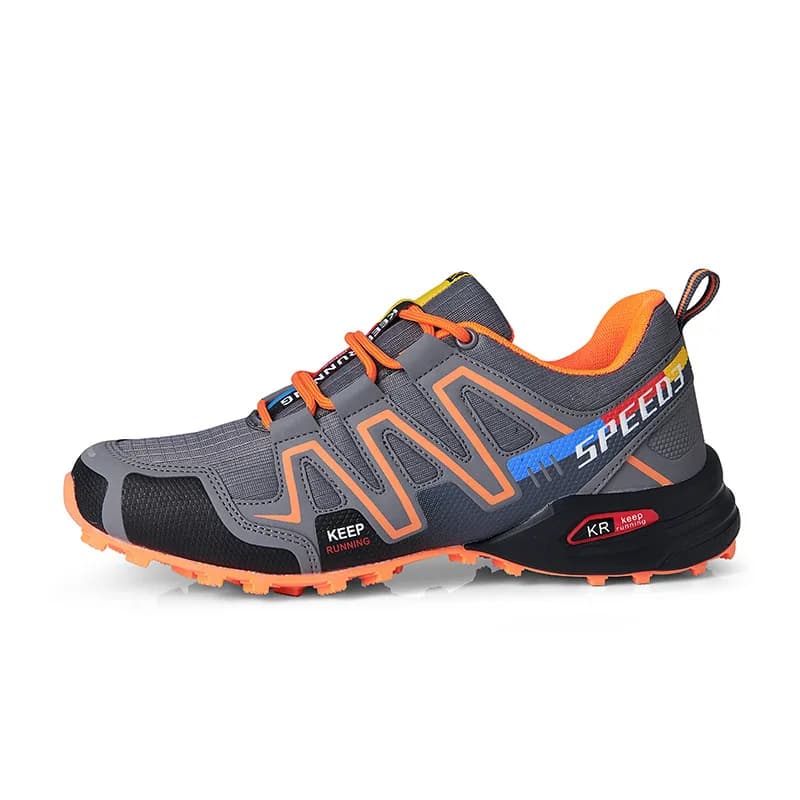 New Walking Shoes Men Women Sports Rubber Non-slip Wear-resisting Flat Sneakers Camping Mesh Breathable Trekking Hiking Sneakers