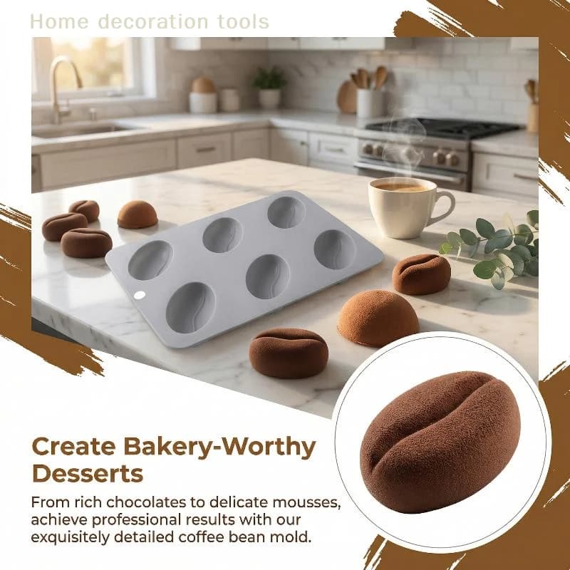 Stampo Flessibile in Silicone Antiaderente per Torte, Ghiaccio, Dolci, Biscotti, Cioccolato e Decorazioni da Cucina