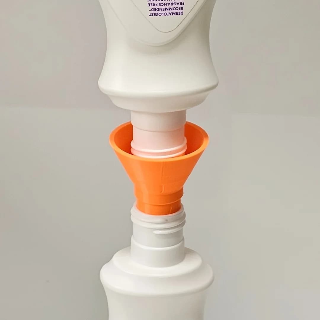 Multi-Use Refill Funnel 1Pc, Portable Liquid Transfer Helper, Practical Dispensing Tool for Hand Soap, Laundry Detergent
