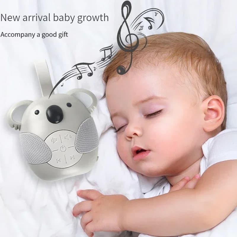 Macchina Portatile per Rumore Bianco con 5 Suoni Rilassanti per Neonati e Bambini, Spegnimento Programmato, Macchina del Suono per il Sonno