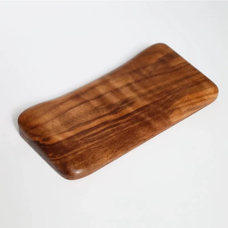 Tappetino da polso per mouse in legno di faggio di noce Tappetino per palmo personalizzato Poggiapolsi ergonomico Supporto per mani Esports Supporto per palmo Tappetino in legno per ciotola