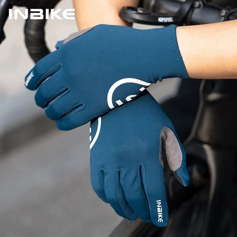 INBIKE Men's Spring Cycling Gloves Touchscreen Breathable mountain bike gloves Bicycle riding gloves Bicycle racing gloves