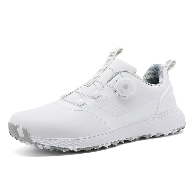 Vendita calda Scarpe da golf impermeabili Scarpe da ginnastica da golf antiscivolo per esterni unisex Calzature da golf comode di lusso da uomo Scarpe da passeggio da donna