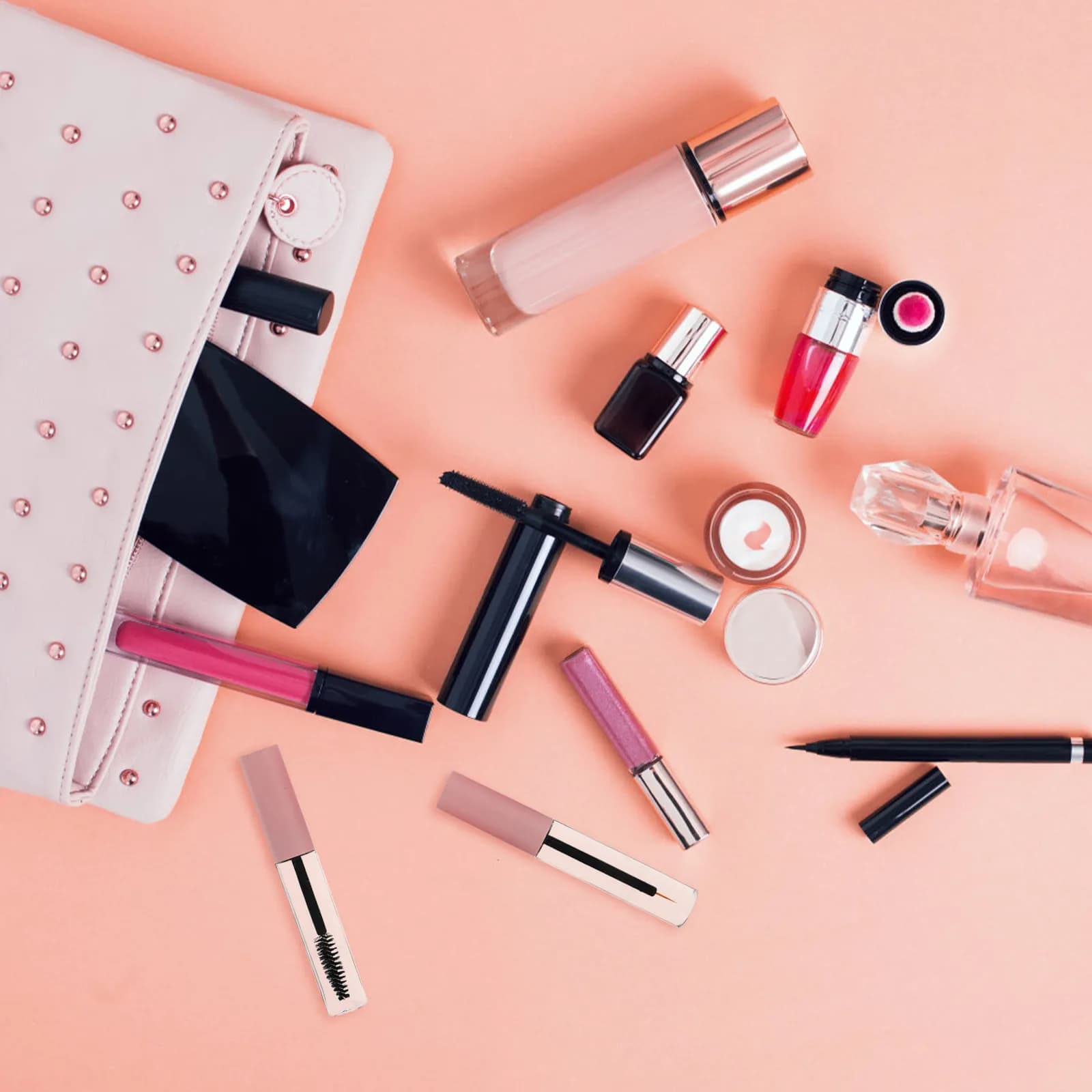4 Pezzi Tubetti Vuoti per Mascara con Applicatore, Contenitori Ricaricabili Portatili per Trucco Occhi e Mascara, Ideali per Viaggi