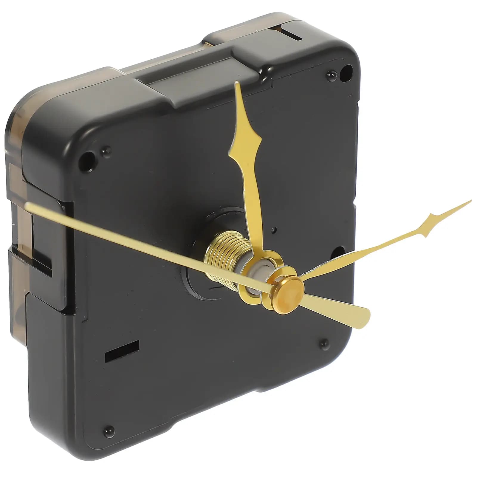 Set di 1 kit fai-da-te per movimento orologio, meccanismo in plastica per orologio da parete, parti di ricambio per la riparazione di orologi a muro con precisione elevata
