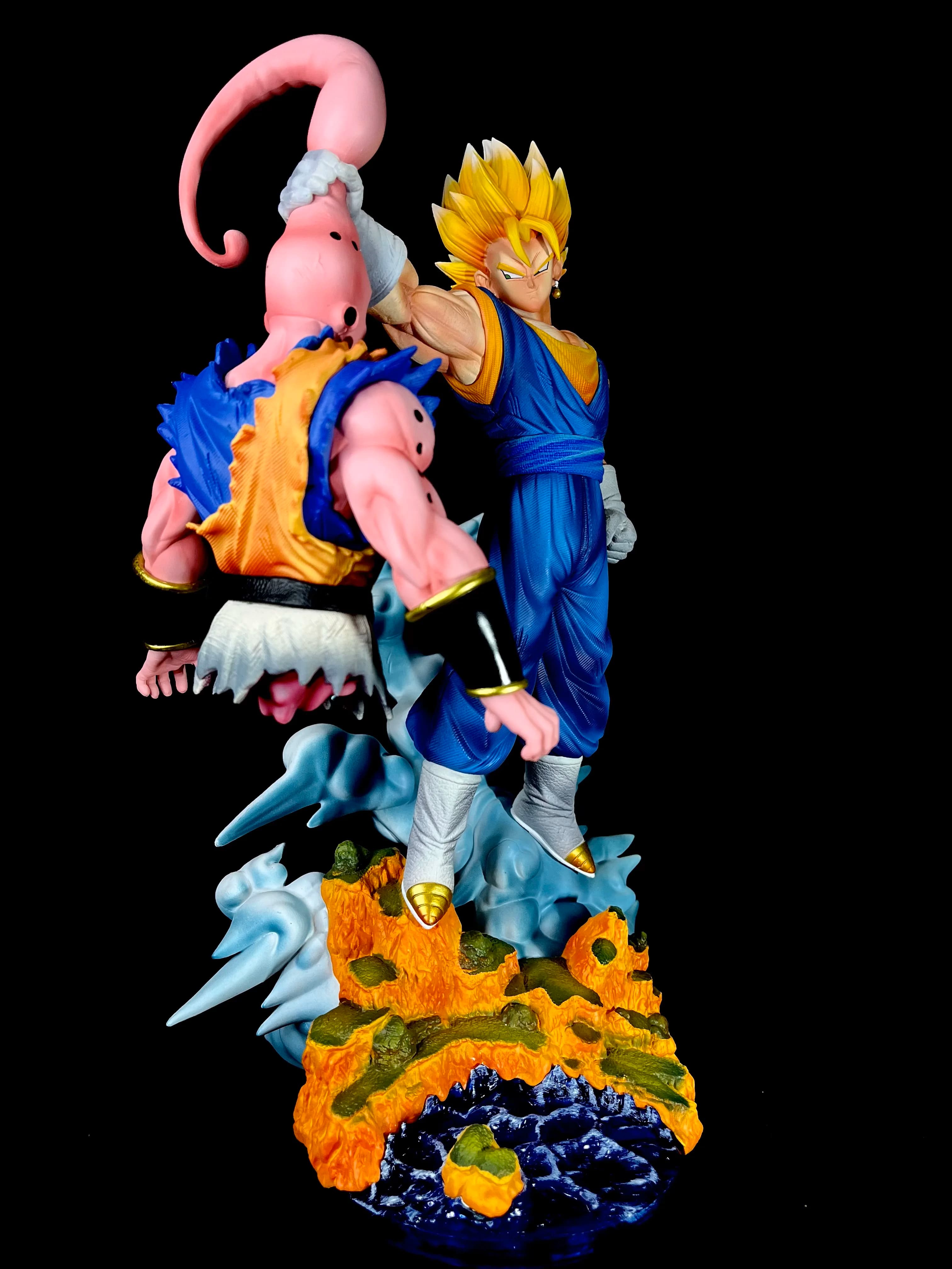 32 cm YS Vegetto vs MajinBuu Action Figure Dragon Ball Z Vegetto Giocattoli Figure Anime GK Figure da collezione Regalo per i fan degli anime