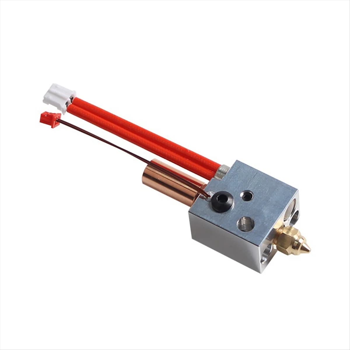 A27U Hot SV06 Plus Hotend Kit Hotend in metallo ad alto flusso Kit ugello in ottone da 0,4 mm Accessori per stampante 3D per SV06 Plus SV07 SV07 Plus