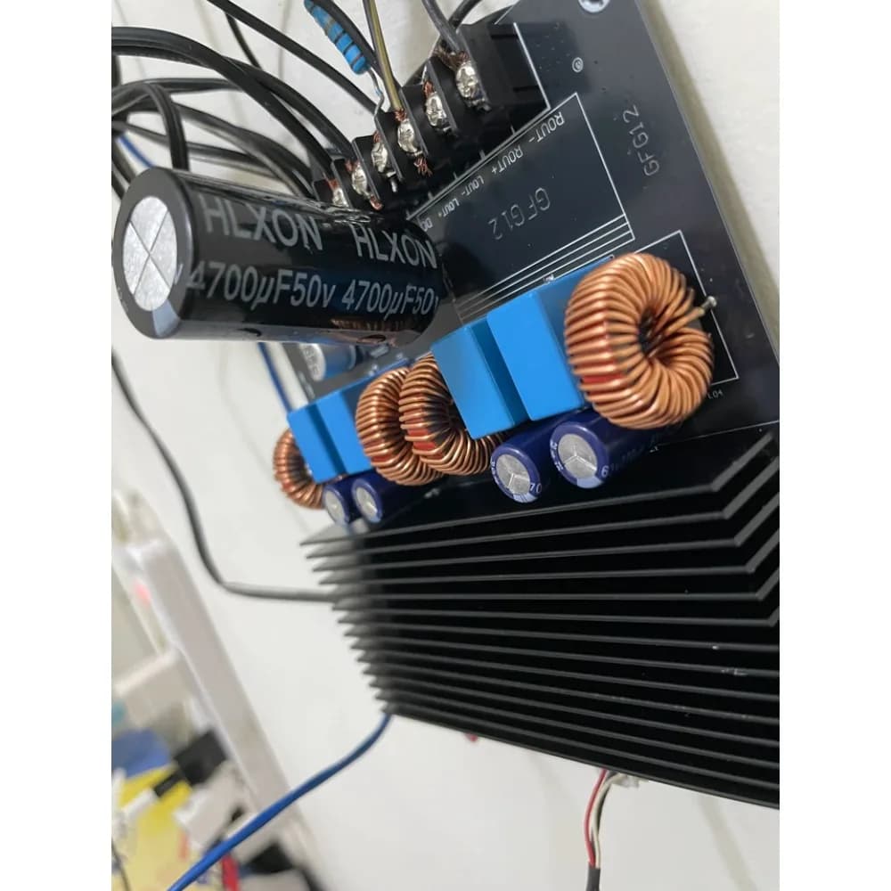 Installed 600WX2 dual-core TPA3255 fever super power 2.0 channel power amplifier board original