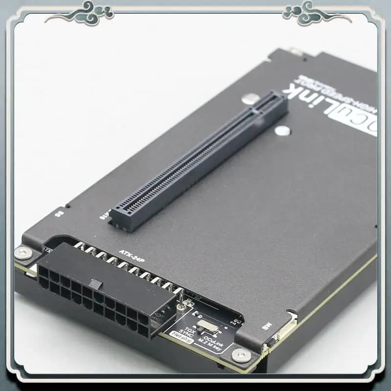 Gpu Video Card Docking Station High-Speed External Graphics Card Dock Ocup4v2 Redriver Signal Enhancement Chip Pci-E4.0 Durable