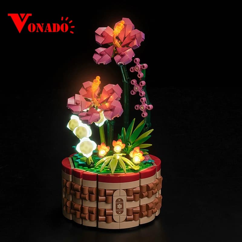 Vonado 5V LED Light 43252 Set Suitable for Moana's Floorpot Building Gifts (Lighting Accessories Only)