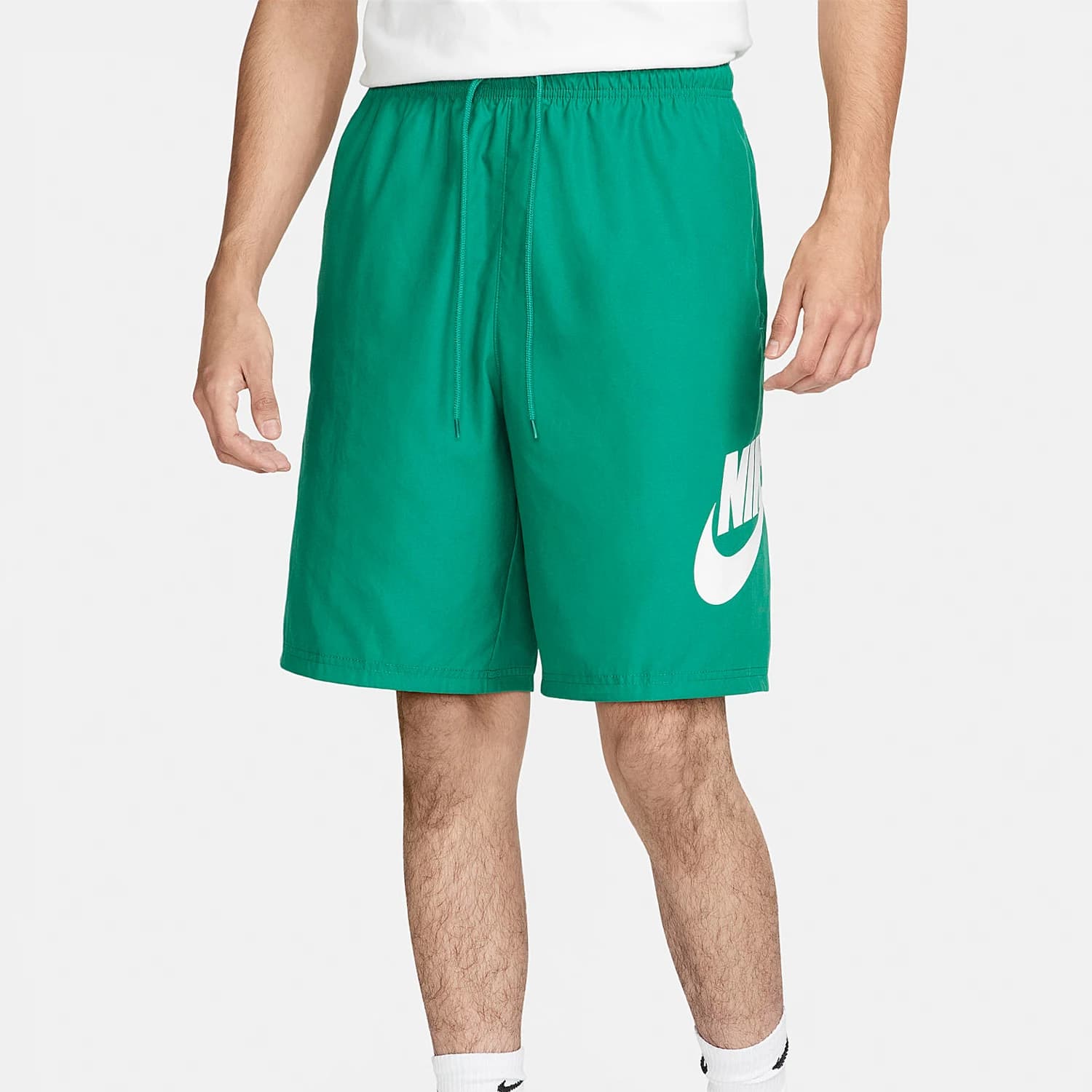 Pantaloncini sportivi traspiranti in tessuto largo da allenamento Nike Authentic New da uomo FN3304-365