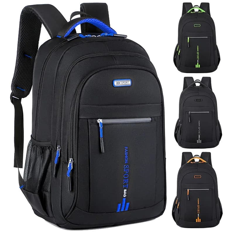 Zaini da uomo zaino impermeabile Oxford borsa per Computer da lavoro zaino da viaggio Casual zaino per studenti delle scuole superiori sac