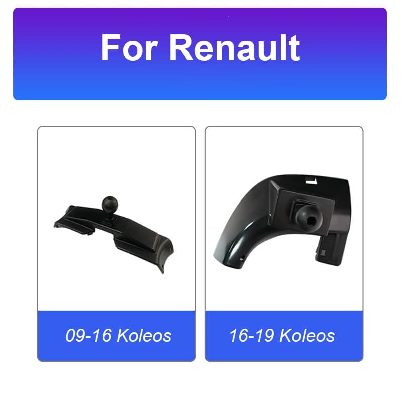 Auto Dedicato Supporto Del Telefono Staffa di Montaggio Elementi di Fissaggio Base Per Renault Koleos Samsung QM5 QM6 MK1 MK2 2009-2016 2017 2018 2019