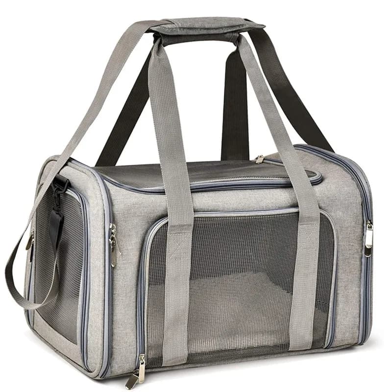 Zaino pieghevole per gatti Borsa da viaggio portatile per animali domestici per piccoli gatti Trasportino per auto portatile da esterno
