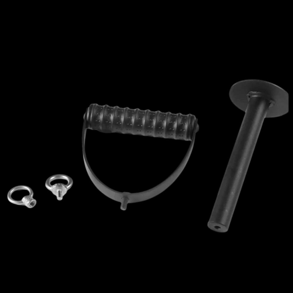 4pcs Loadable Handle Design Adjustable Kettlebell Handle Adjustable Structure Ribbed Grip Kettlebell Grip Handle
