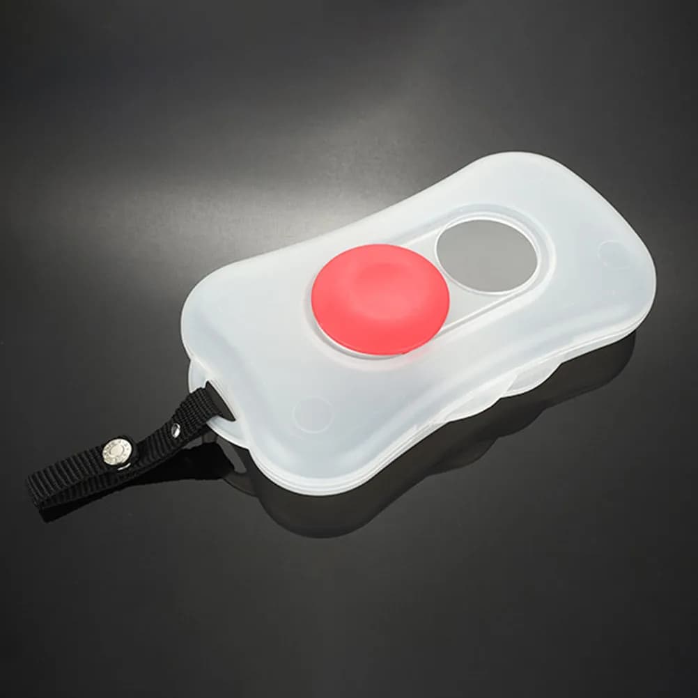 Dispenser Portatile Riutilizzabile per Salviette per Bambini, Contenitore da Viaggio, Scatola per Conservazione all'Aperto, Pratico Porta Salviette per Passeggini, Culle e Carrozzine