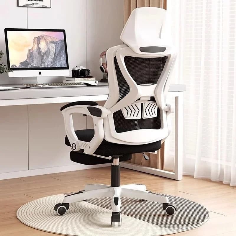 Sedia Ergonomica da Ufficio con Supporto per il Collo, Sedia da Scrivania Regolabile, Sedia per Studenti, Sedia da Gaming, Sollievo dal Dolore alla Schiena, Seduta Confortevole