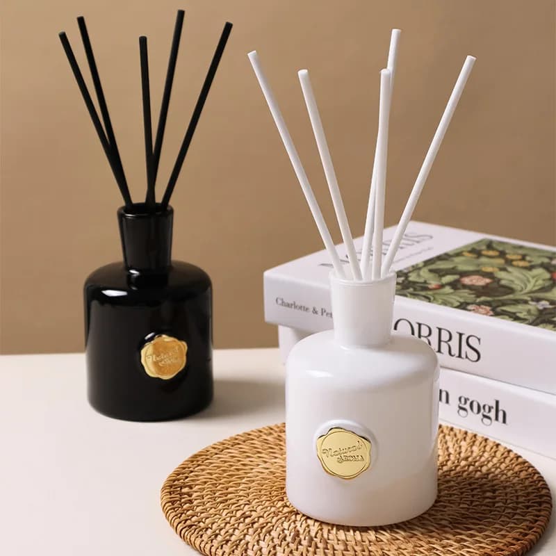 Set di aromaterapia con diffusore di ance senza fiamma da 200 ml per uso domestico interno, decorazione di fragranze di fascia alta nel soggiorno