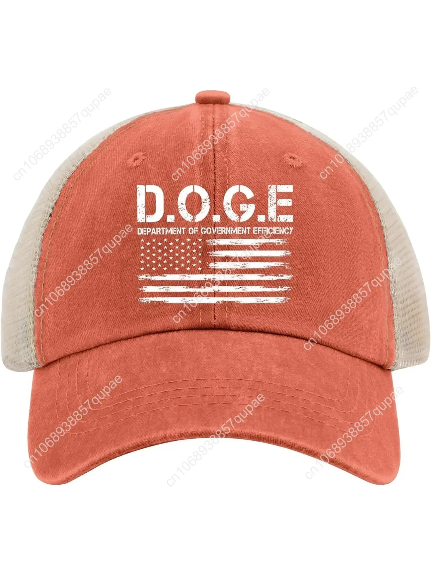 DOGES D.O.G.E. Department of Government Efficiency Mens Ball Caps Trucker Hat for Women Lids Caps Trendy Sun Cap